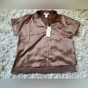 Silk button up blouse - Rachel Zoe